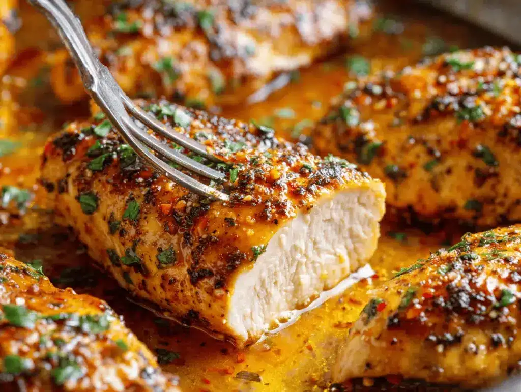 baked ranch chicken breast - featured image