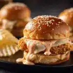 Bang Bang Chicken Sliders - featured image