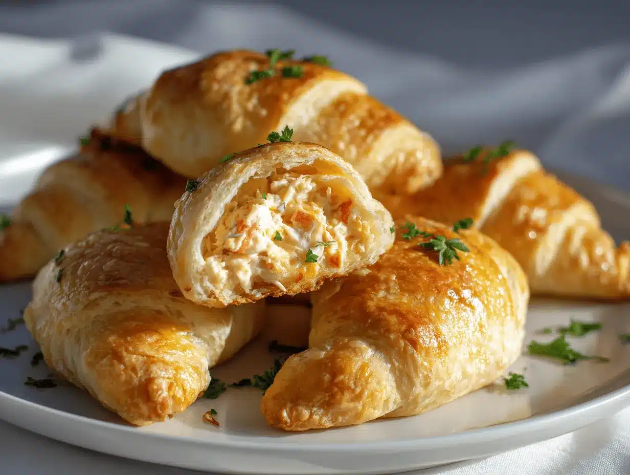 crab crescent bites preparation steps