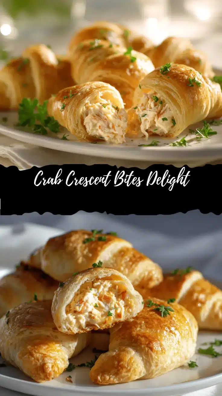 crab crescent bites recipe
