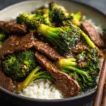 healthy Chinese beef and broccoli - featured image