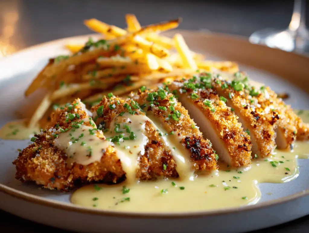 parmesan crusted chicken - featured image