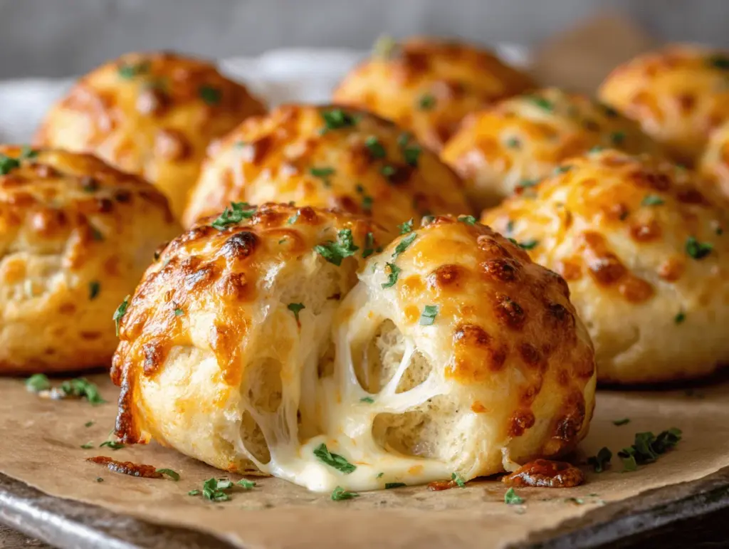 Pillsbury Biscuit Garlic Butter Cheese Bombs - featured image