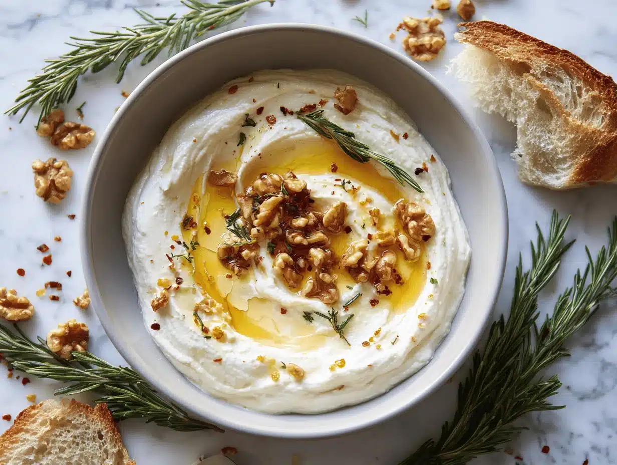 ricotta dip with hot honey - featured image